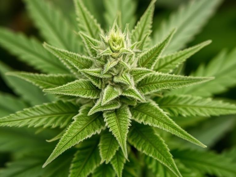 a close up image of cannabis