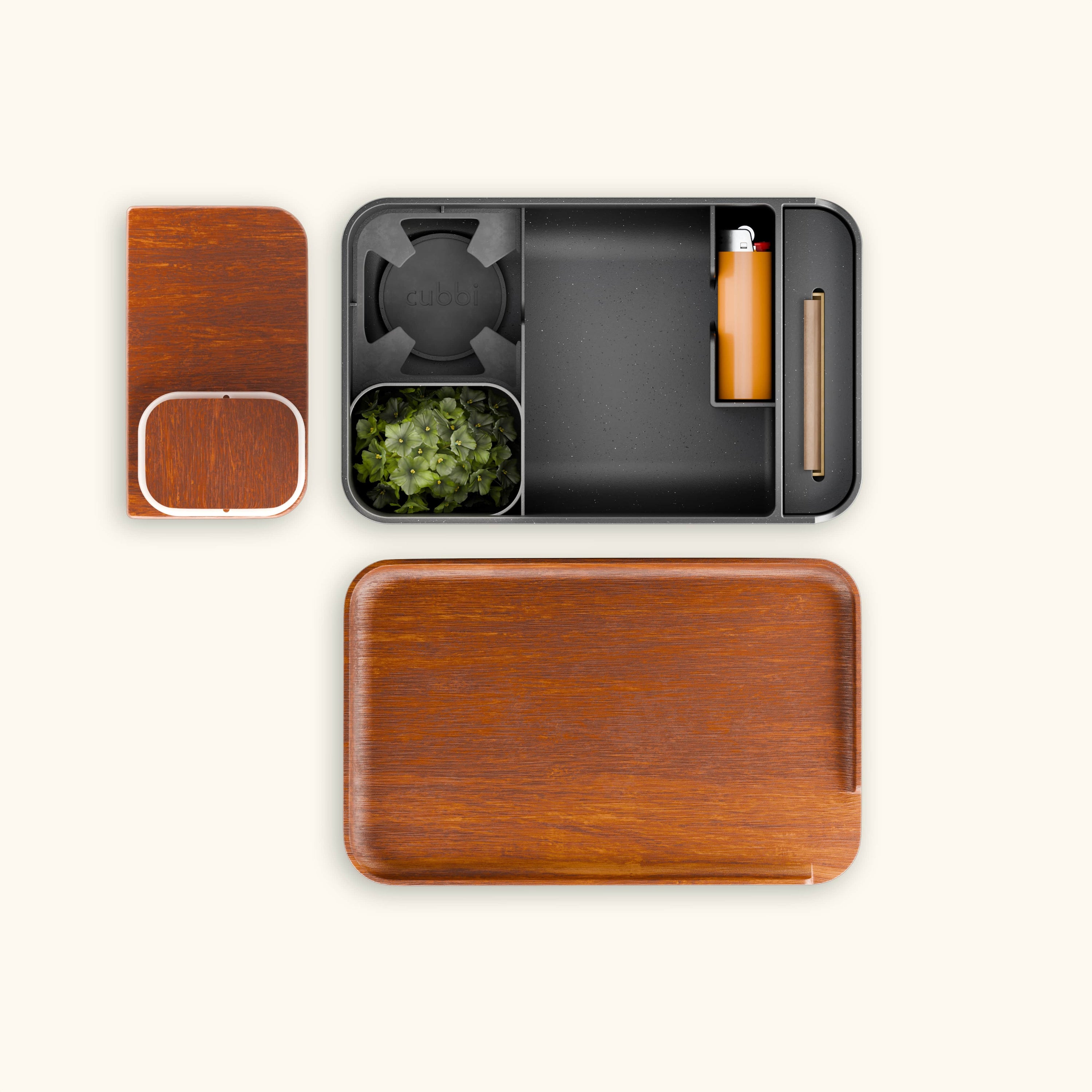 Cubbi premium smell proof weed stash box storage