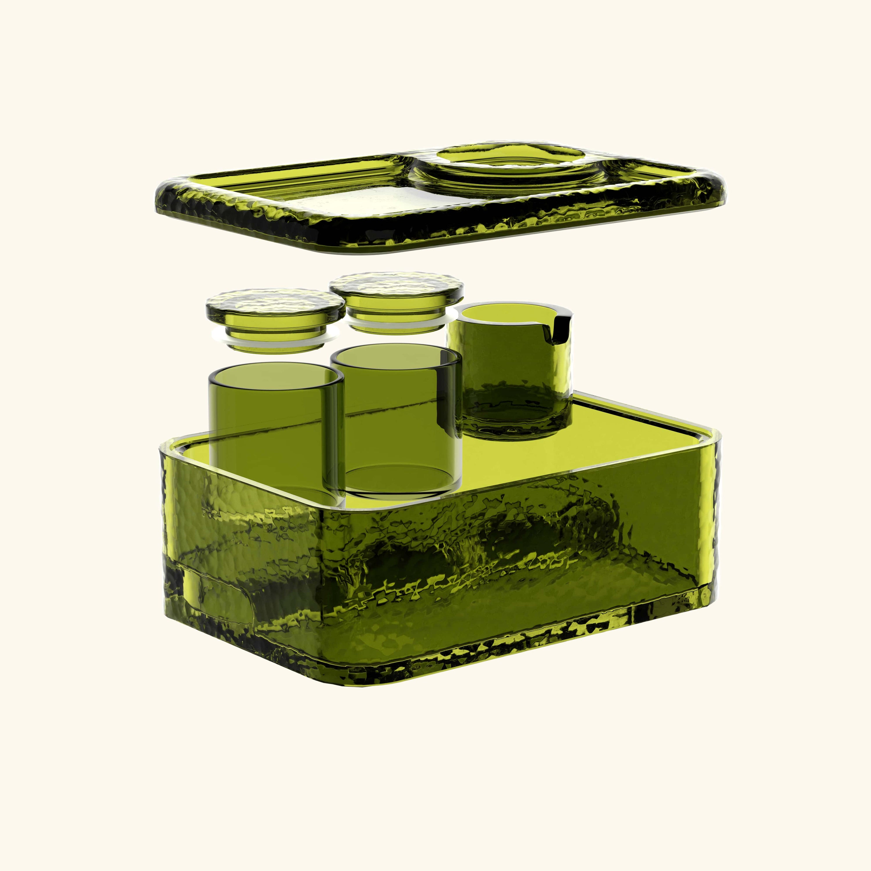 Glass Stash Boxes