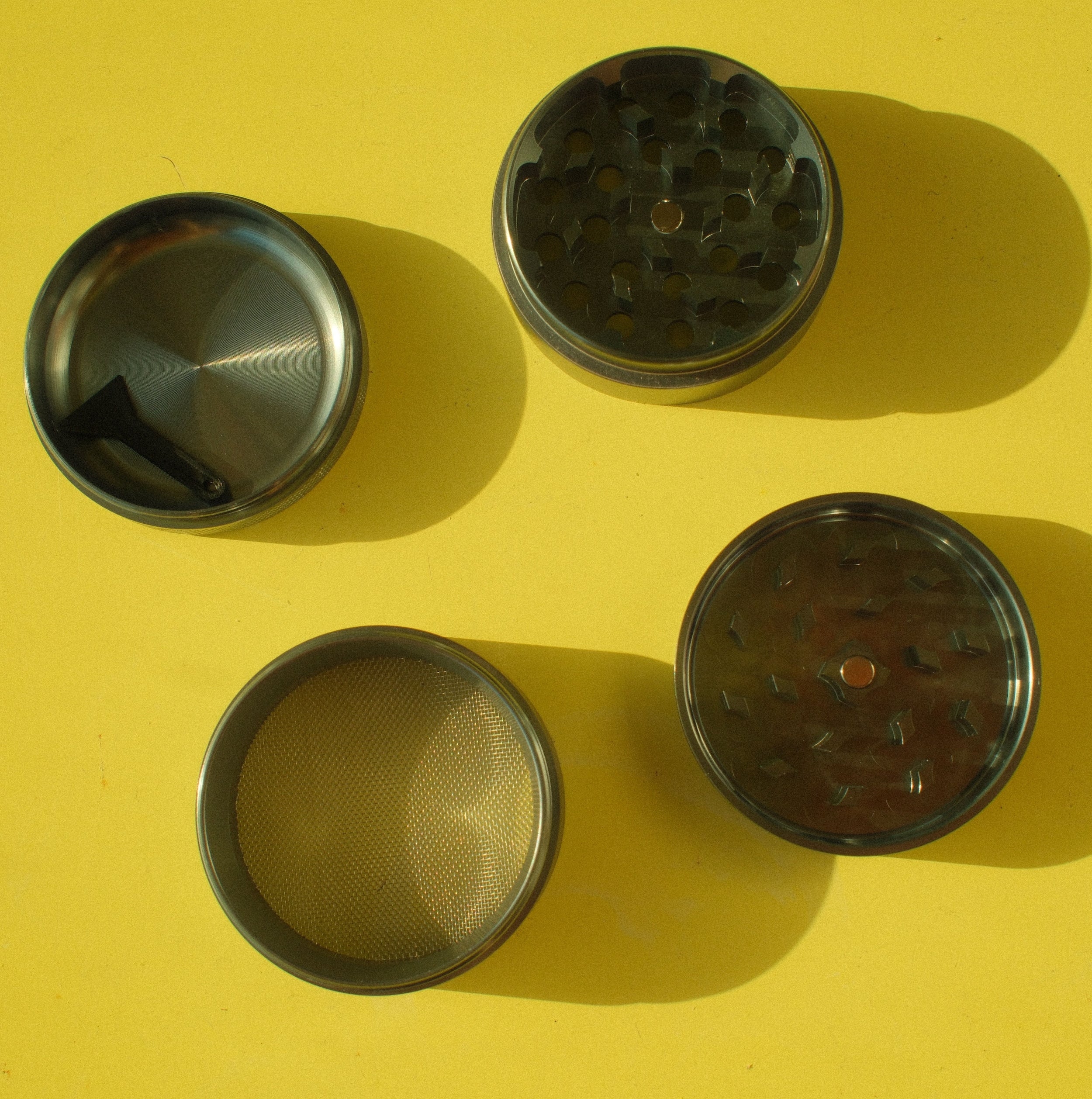 Titanium Alloy 5-Piece Grinder